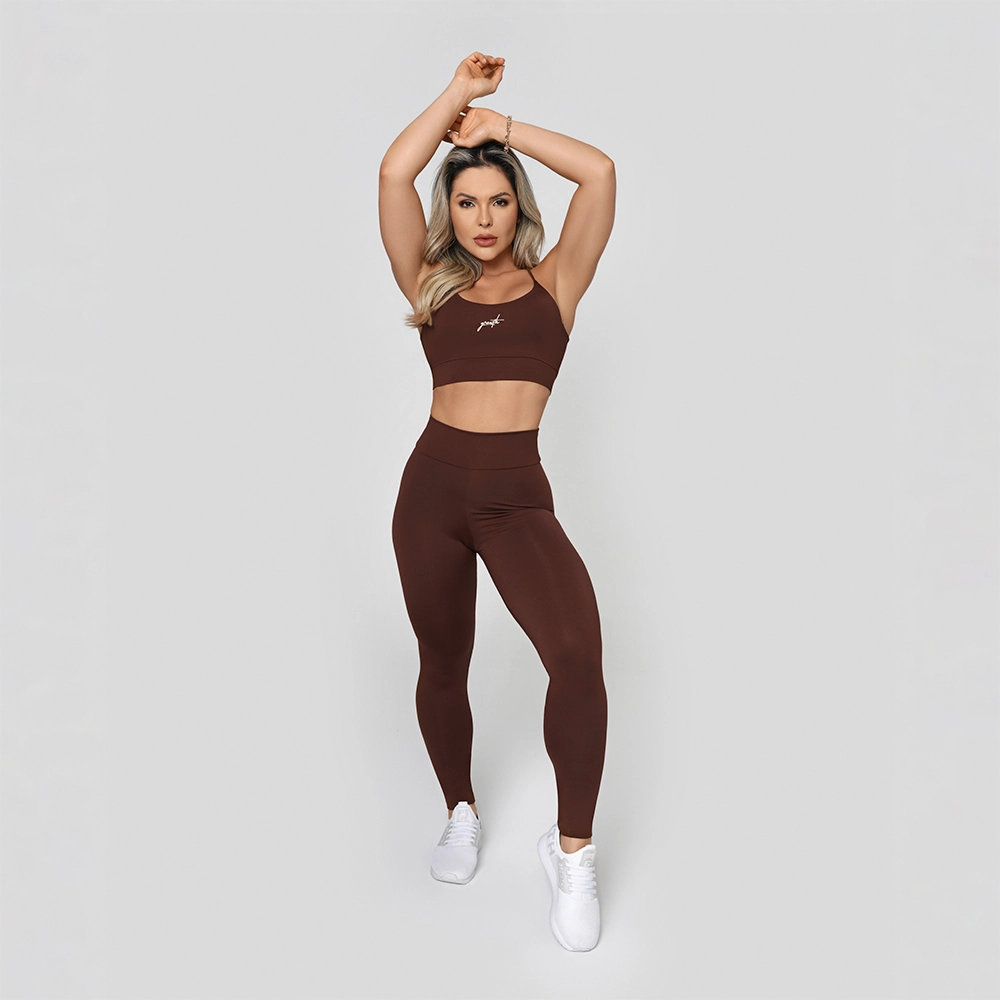 Legging Growth Pass Marrom