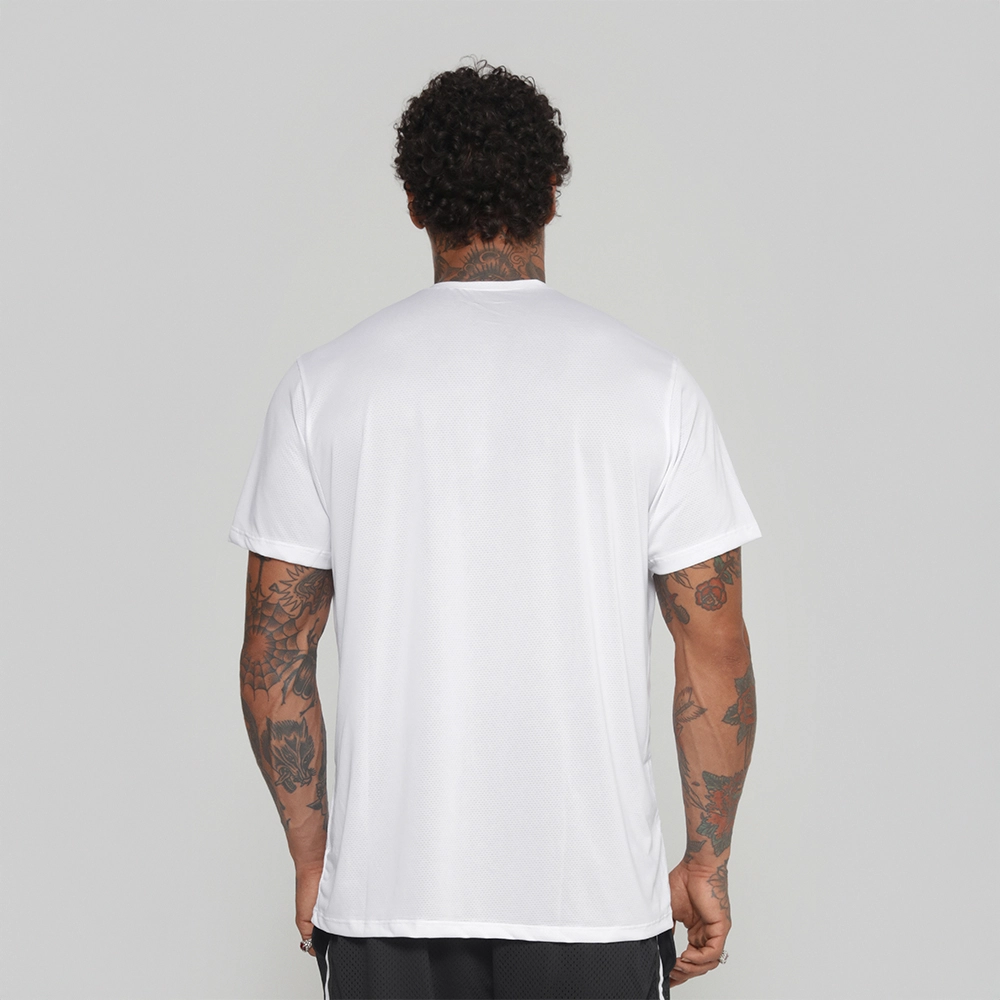 Camiseta Tecno Growth Manuscrito Branco