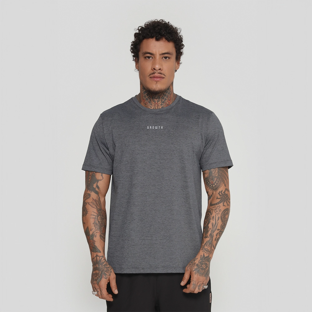 Camiseta Growth Under Cinza Mescla