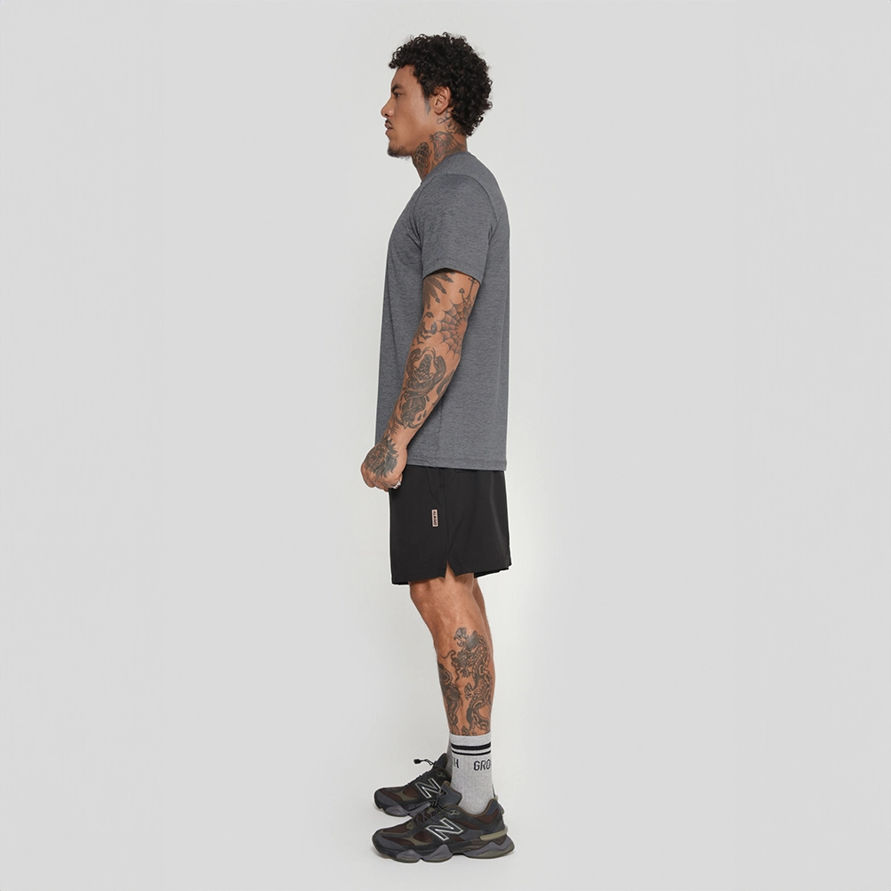 Camiseta Growth Under Cinza Mescla
