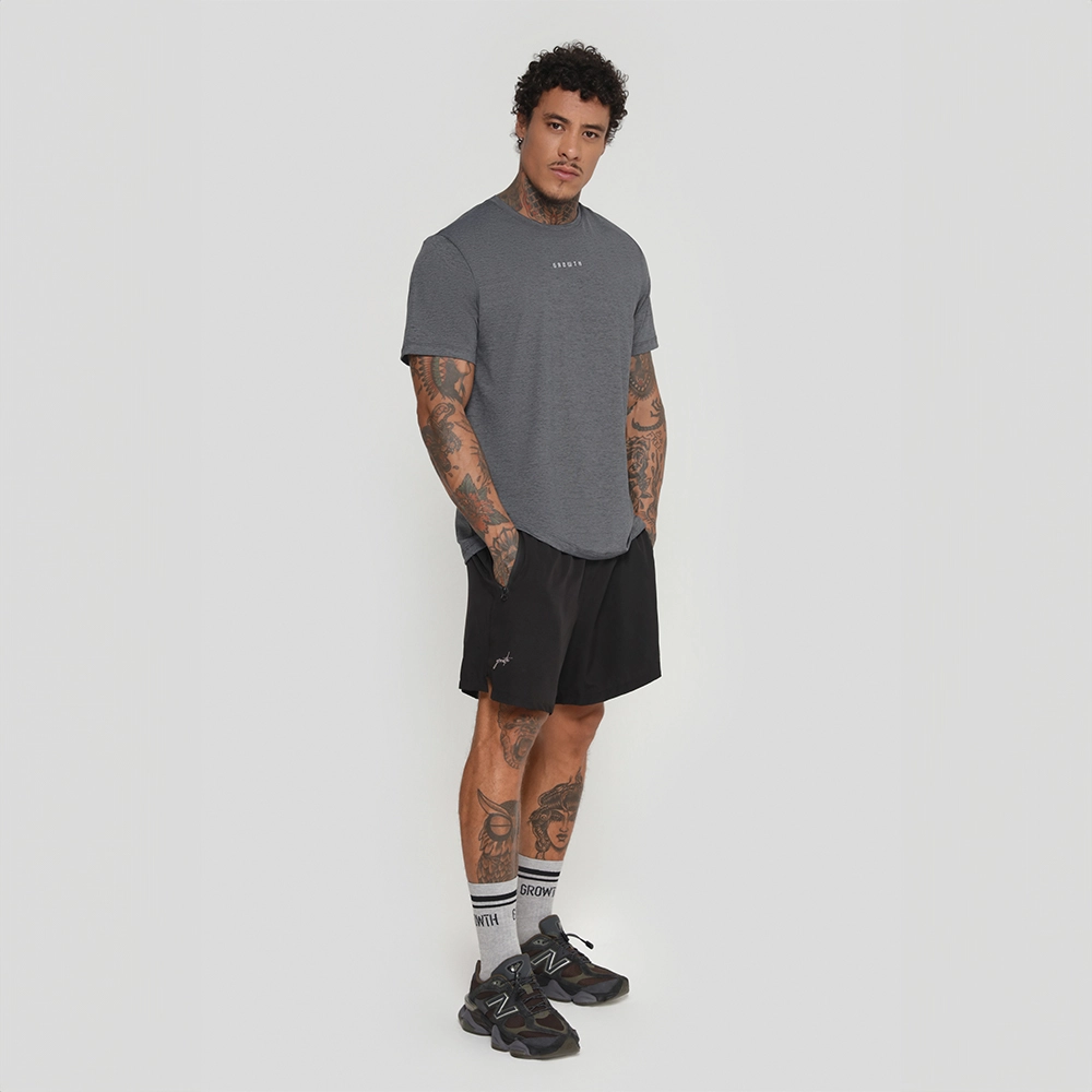 Camiseta Growth Under Cinza Mescla