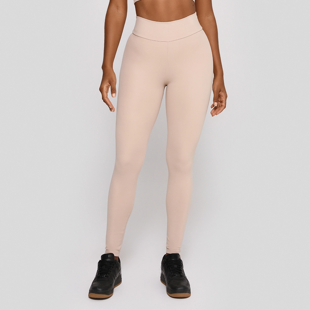 Legging Growth Pass Bege Nude