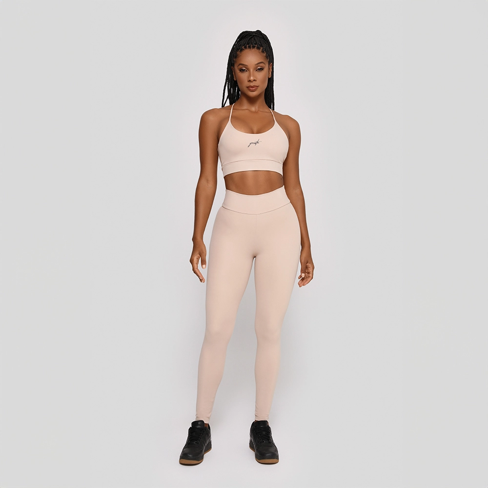Legging Growth Pass Bege Nude