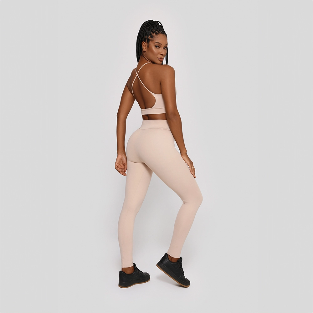 Legging Growth Pass Bege Nude