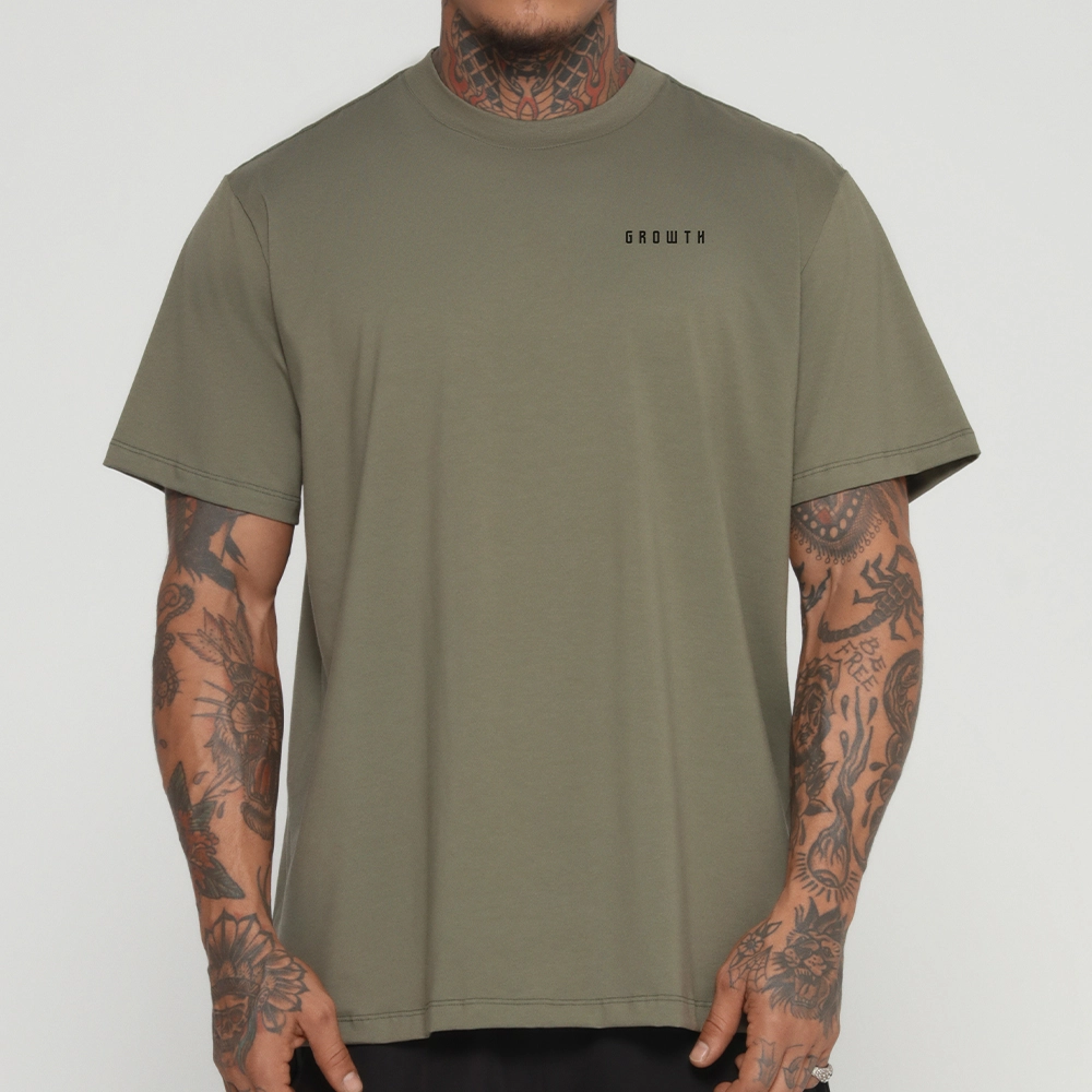 Camiseta Tecno Growth Under Verde Militar
