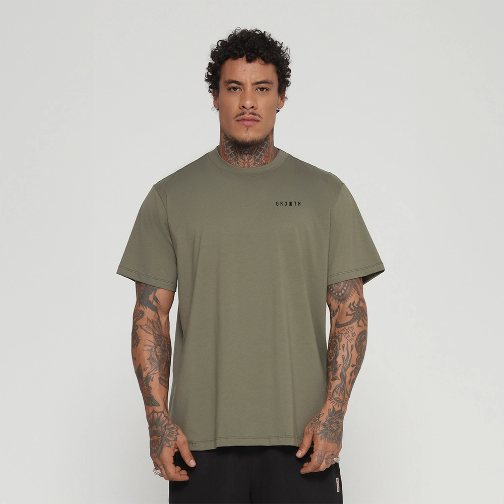 Camiseta Tecno Growth Under Verde Militar