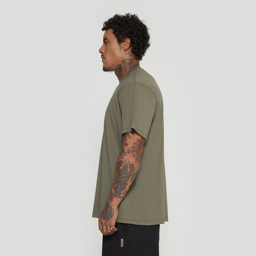 Camiseta Tecno Growth Under Verde Militar