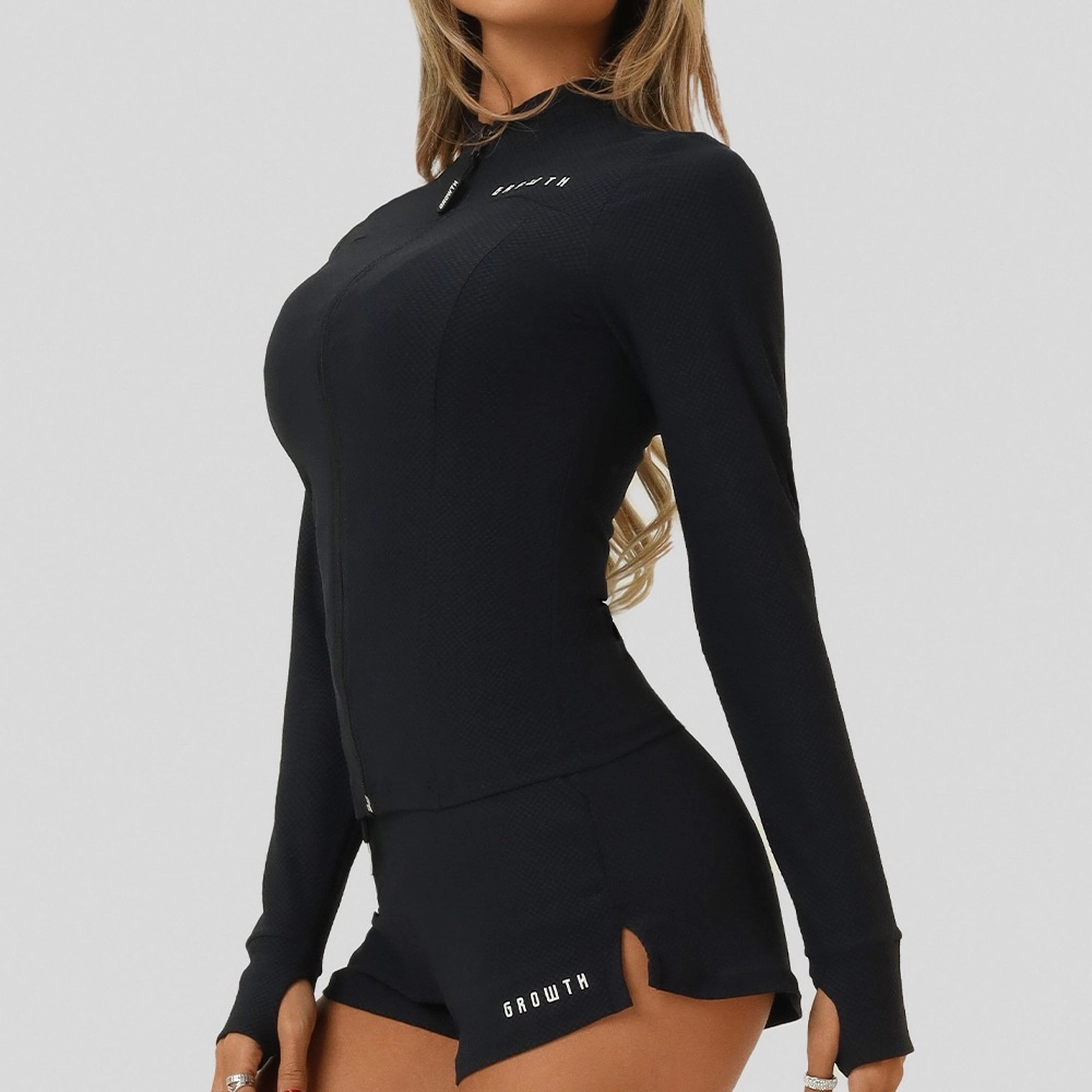 Jaqueta Growth Fals Preto