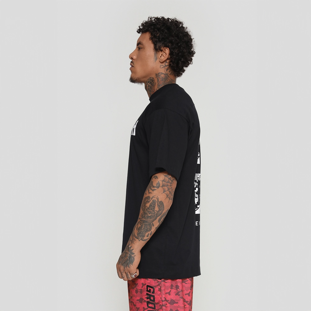 Camiseta Growth Oversized You Can Preto