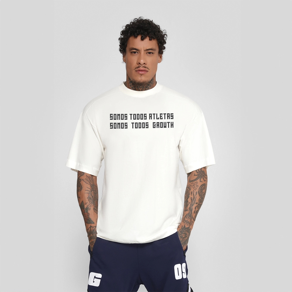Camiseta Oversized Todos Growth Off White