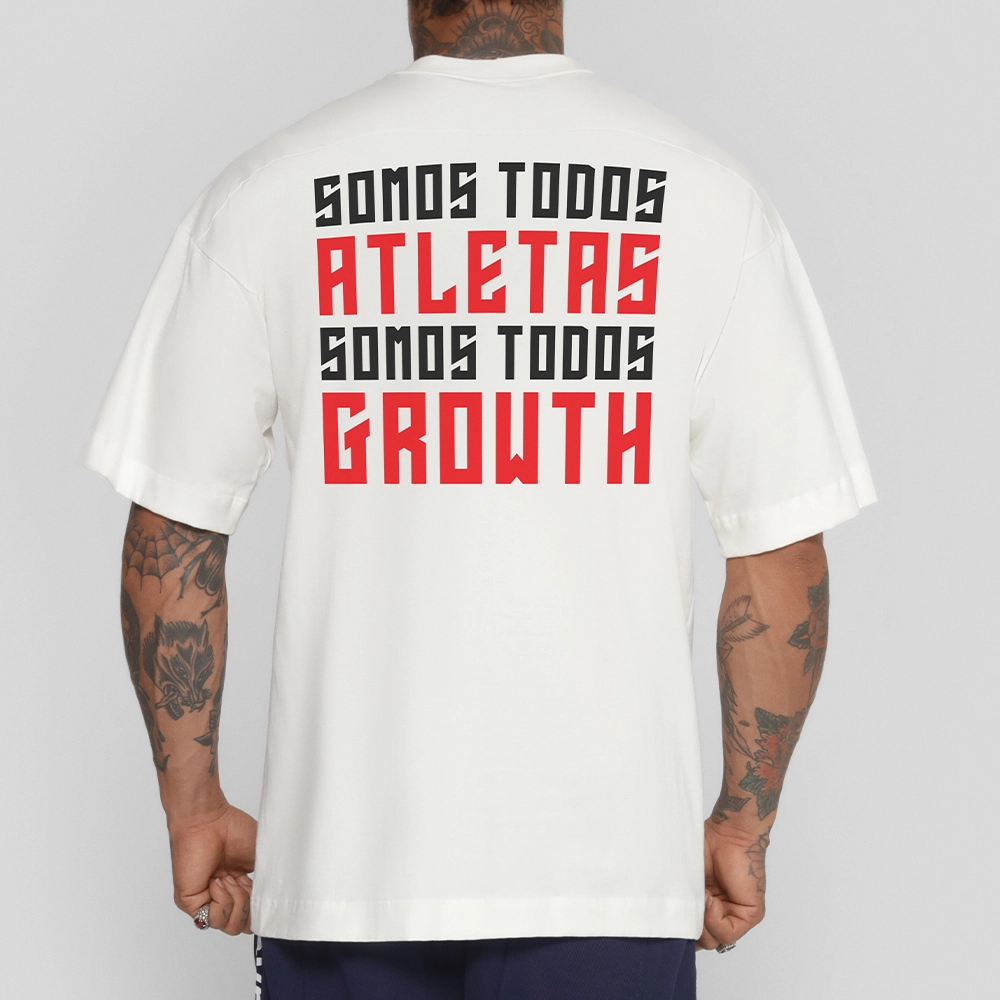 Camiseta Oversized Todos Growth Off White