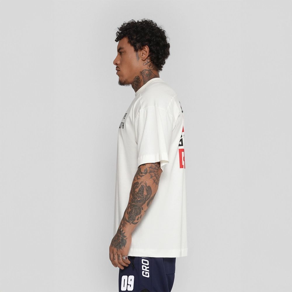 Camiseta Oversized Todos Growth Off White