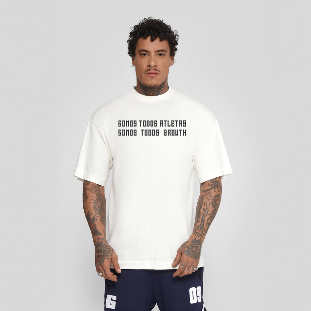 Camiseta Oversized Todos Growth Off White