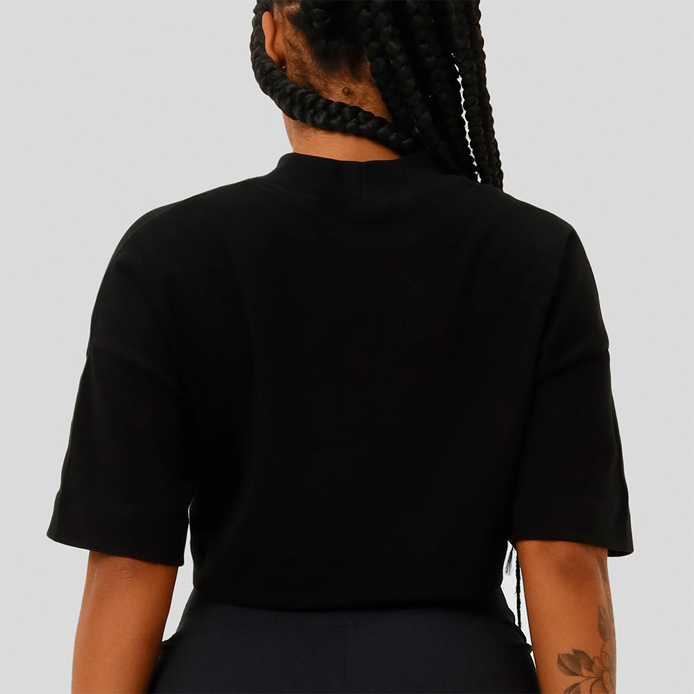 Cropped Growth Sport Oversized Preto