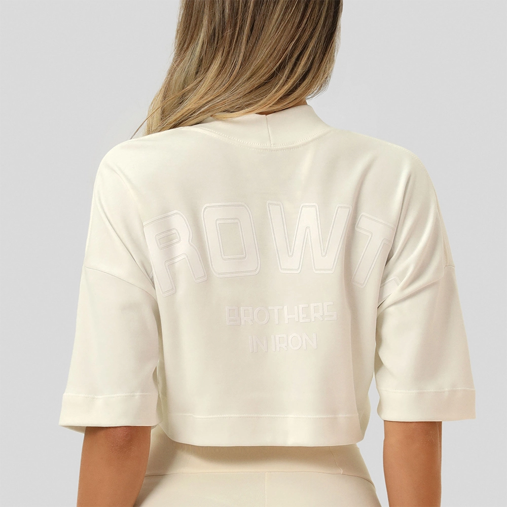 Cropped Growth Oversized Off White/Branco