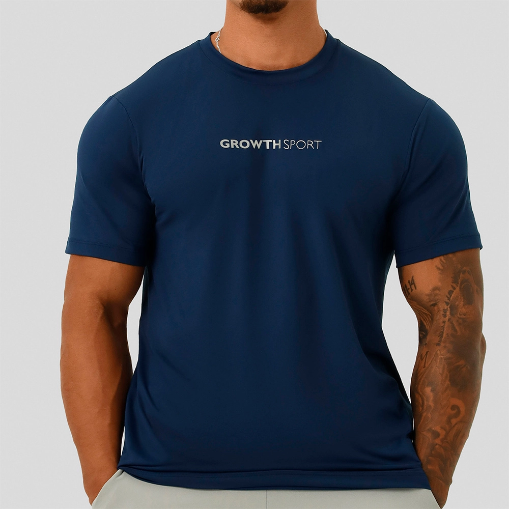 Camiseta Growth Sport Performance Azul Marinho
