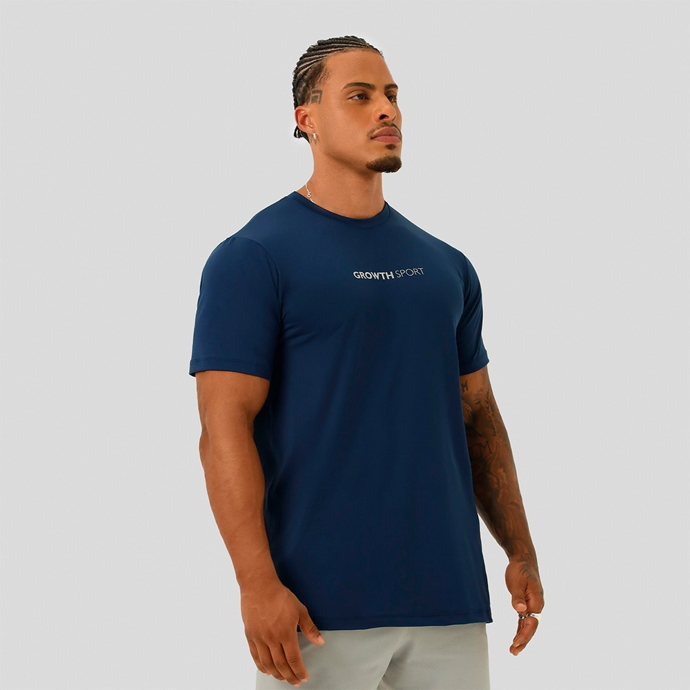 Camiseta Growth Sport Performance Azul Marinho