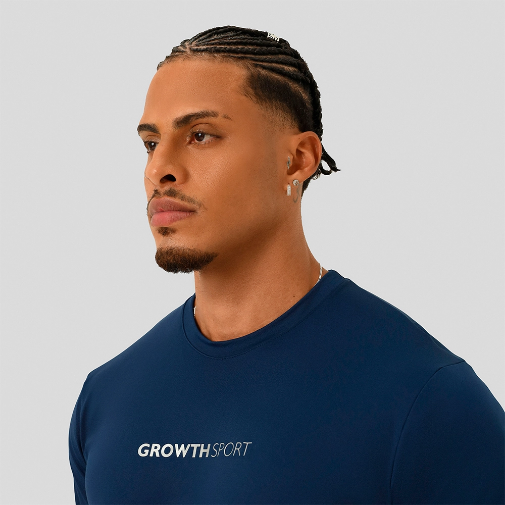 Camiseta Growth Sport Performance Azul Marinho