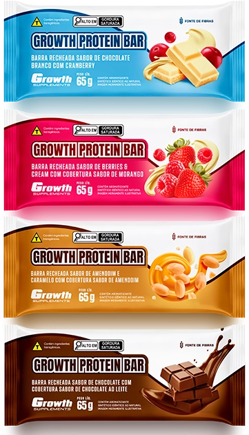 Foto do produto BARRA PROTEICA 65G - DISPLAY C/ 6 UN
