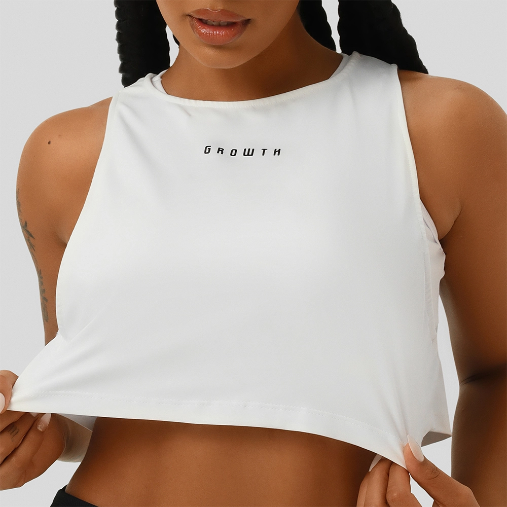 Regata Cropped Cava Branca