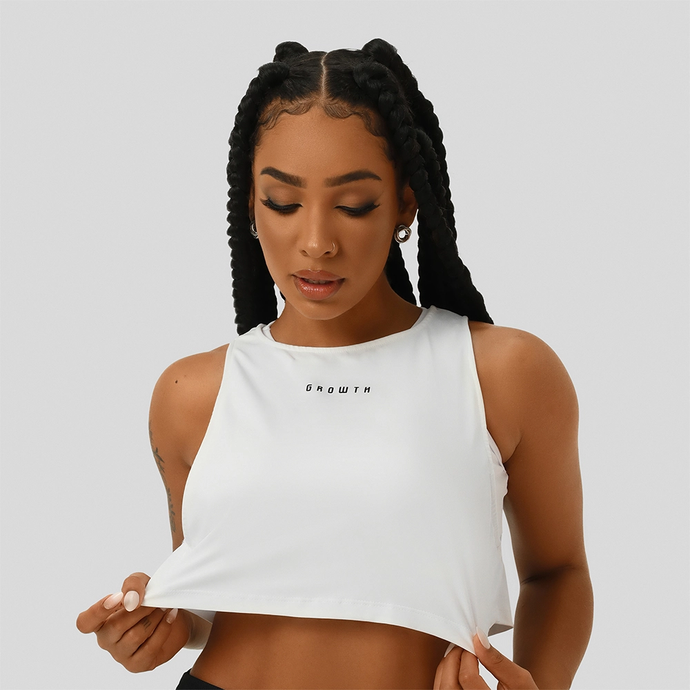 Regata Cropped Cava Branca