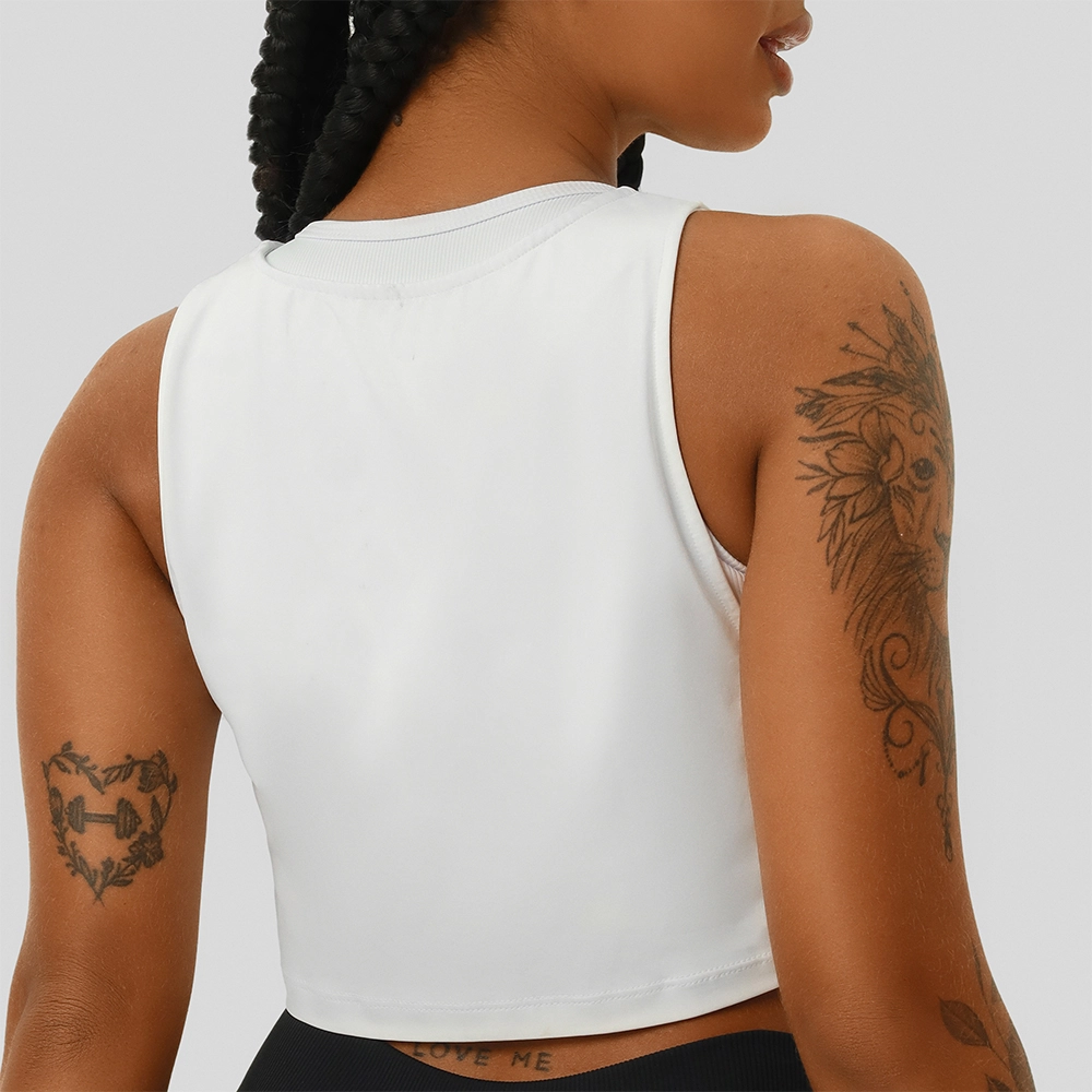 Regata Cropped Cava Branca