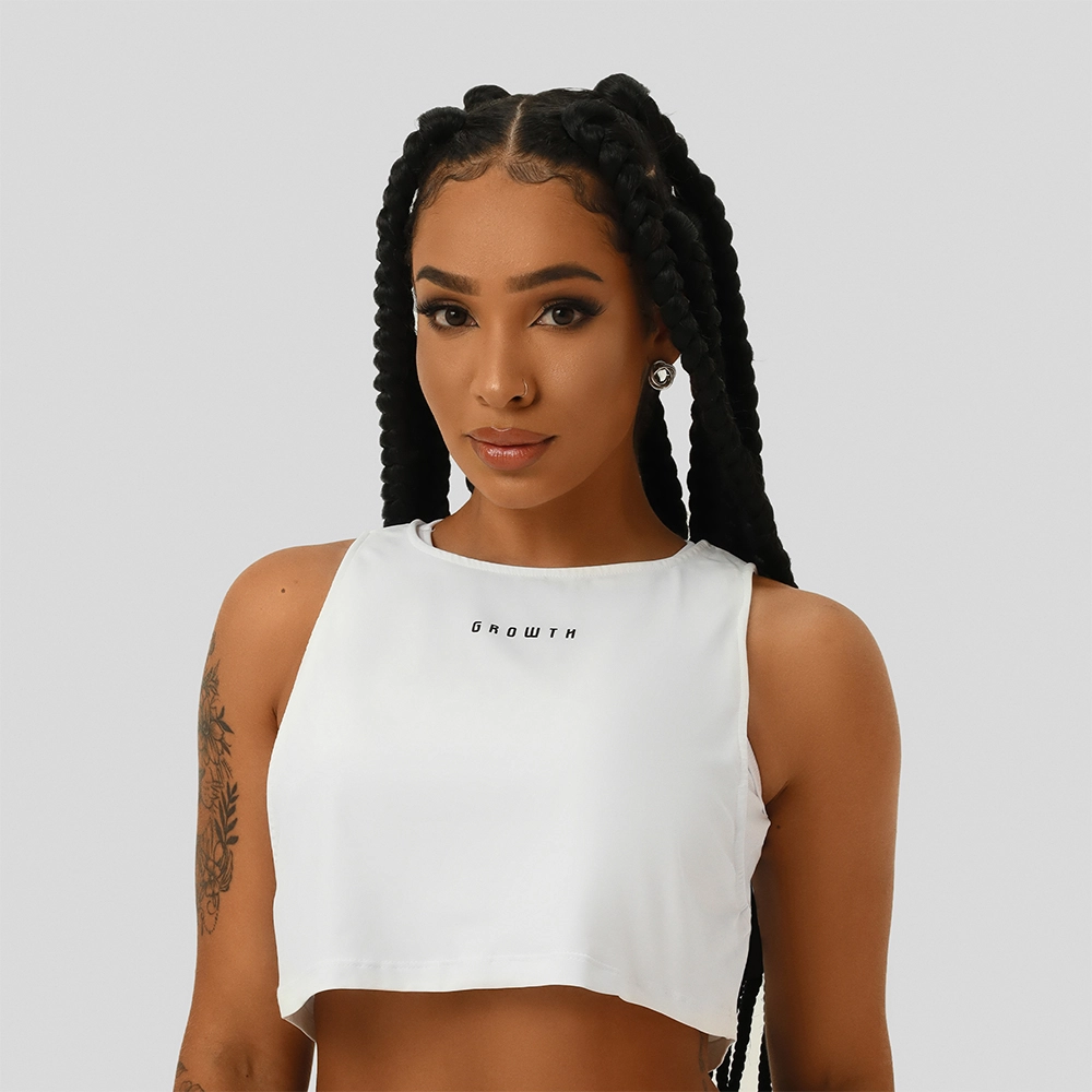 Regata Cropped Cava Branca