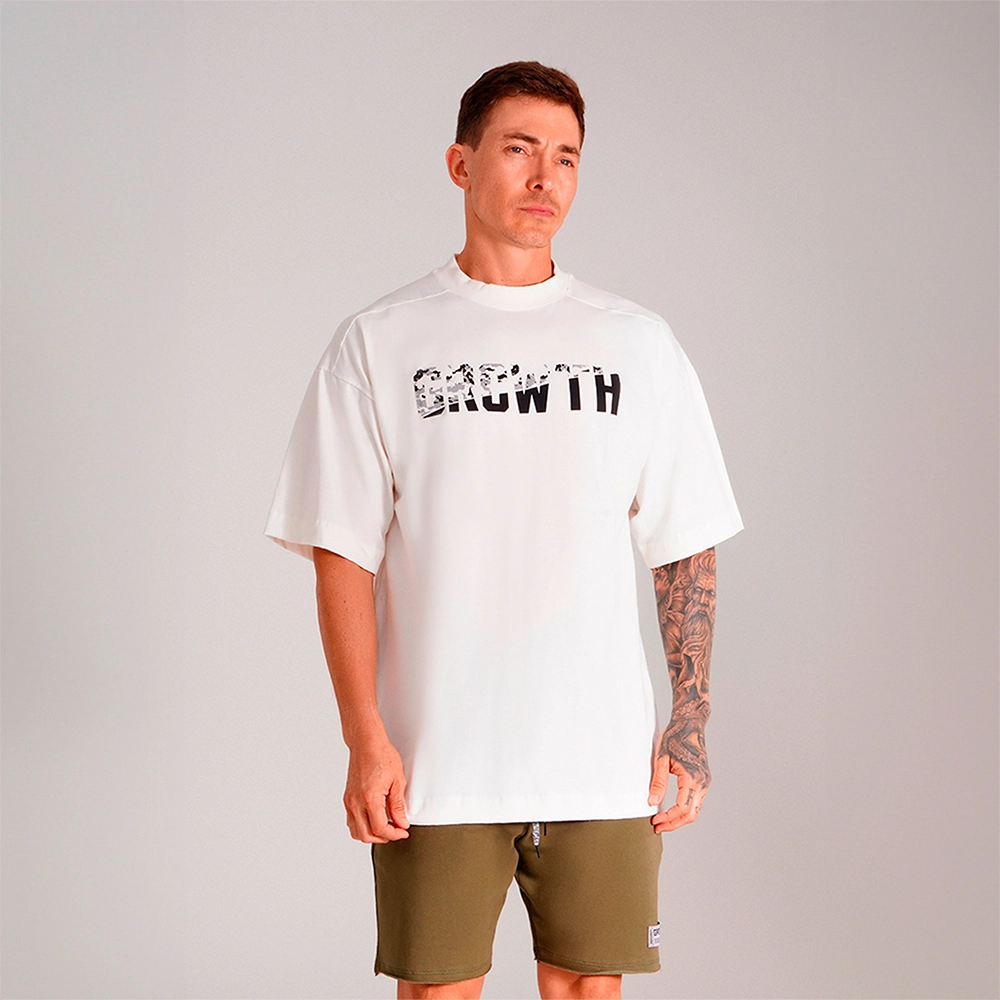 Camiseta Growth Oversized You Can Off White