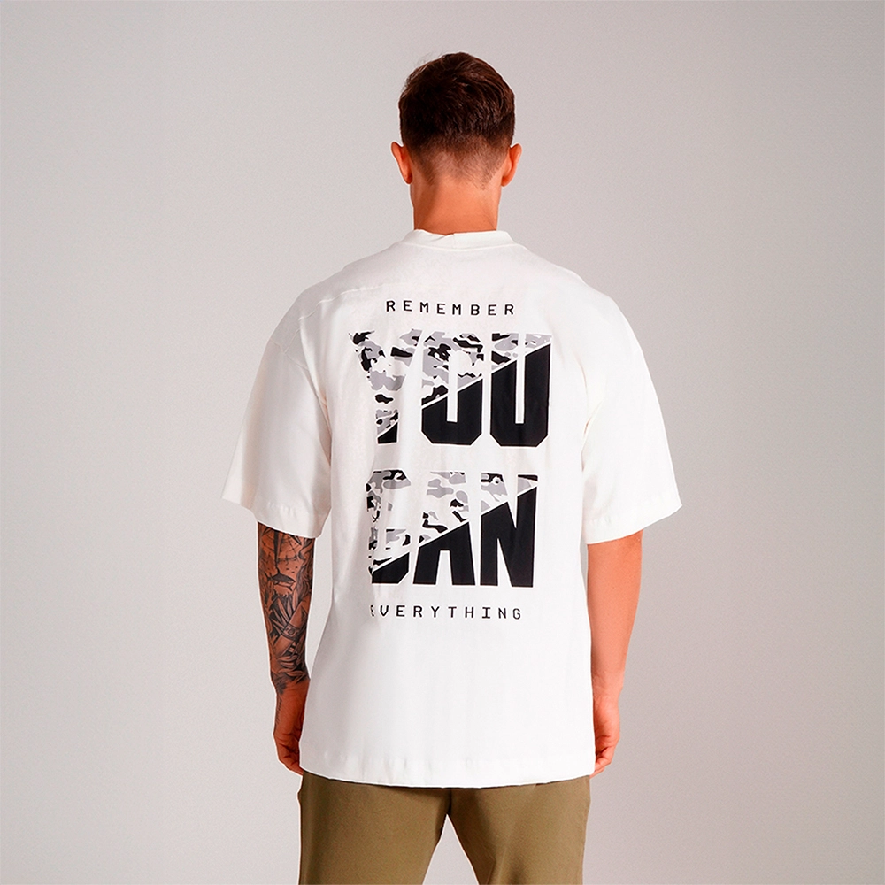 Camiseta Growth Oversized You Can Off White