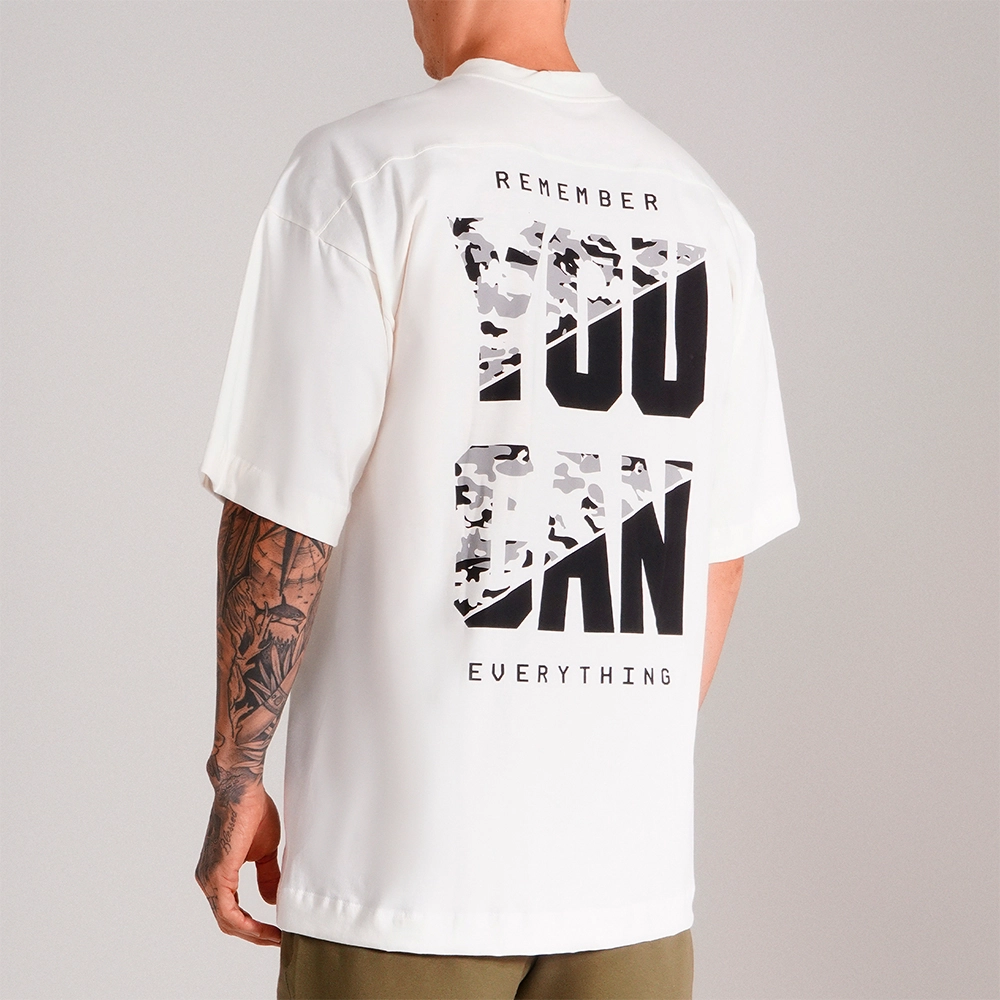 Camiseta Growth Oversized You Can Off White
