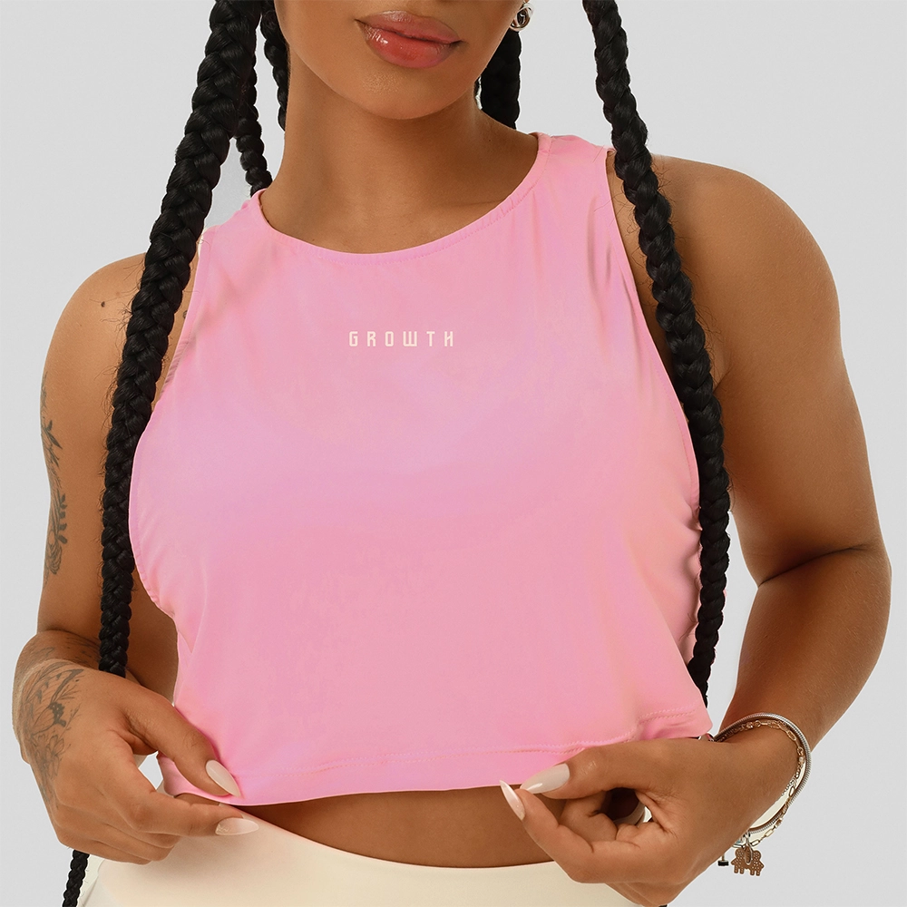 Regata Cropped Cava Rosa Bebe