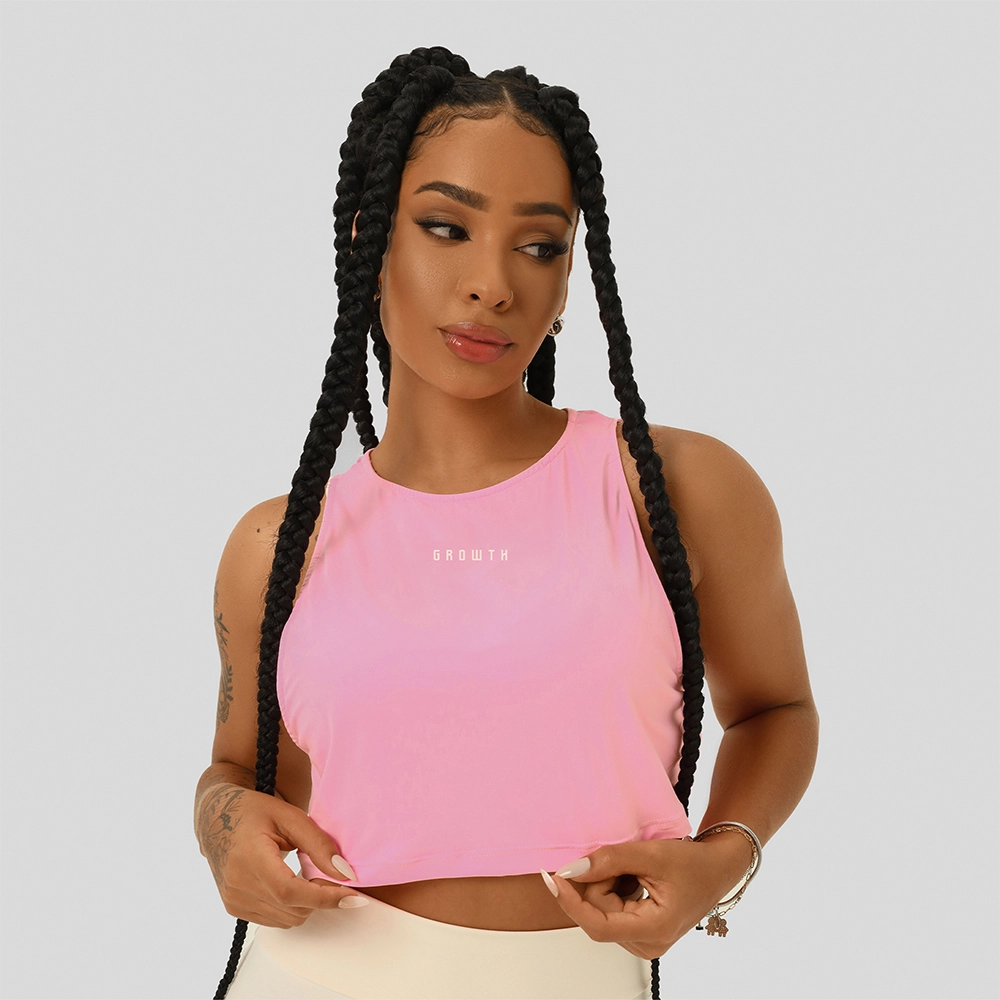 Regata Cropped Cava Rosa Bebe