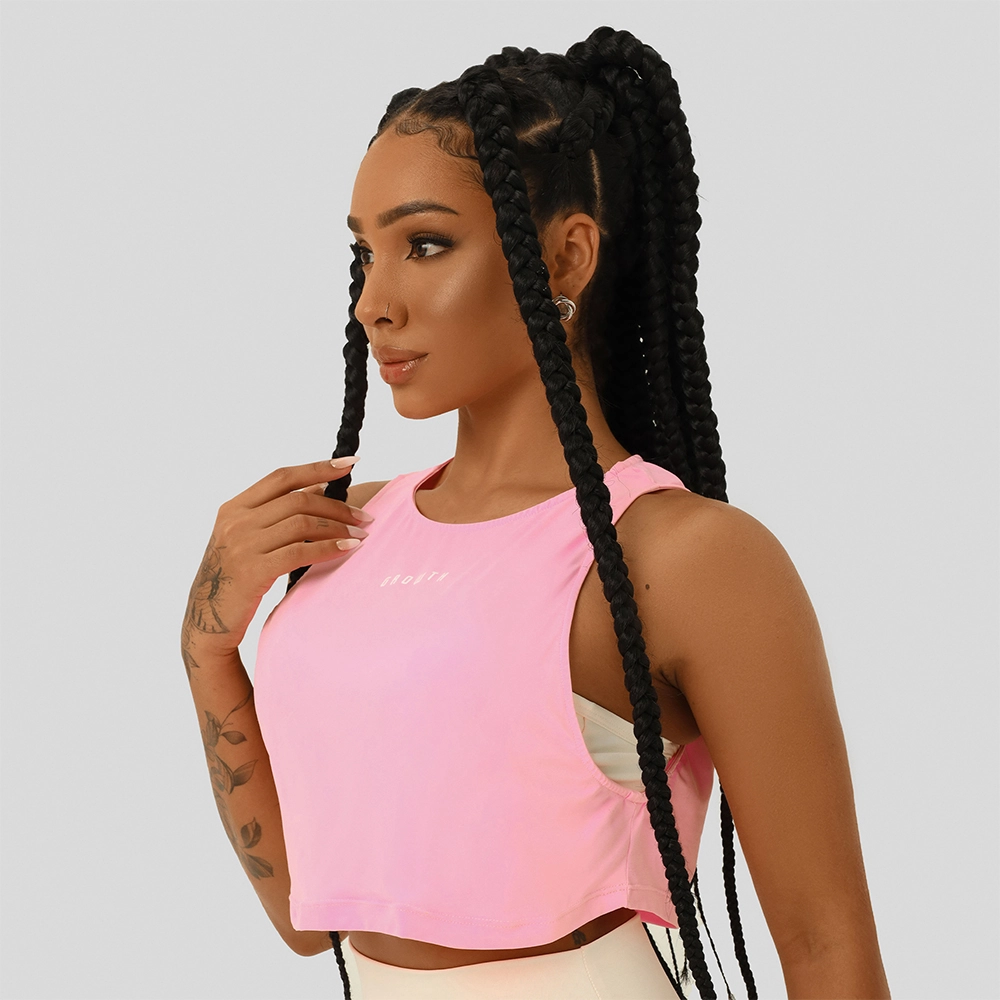 Regata Cropped Cava Rosa Bebe