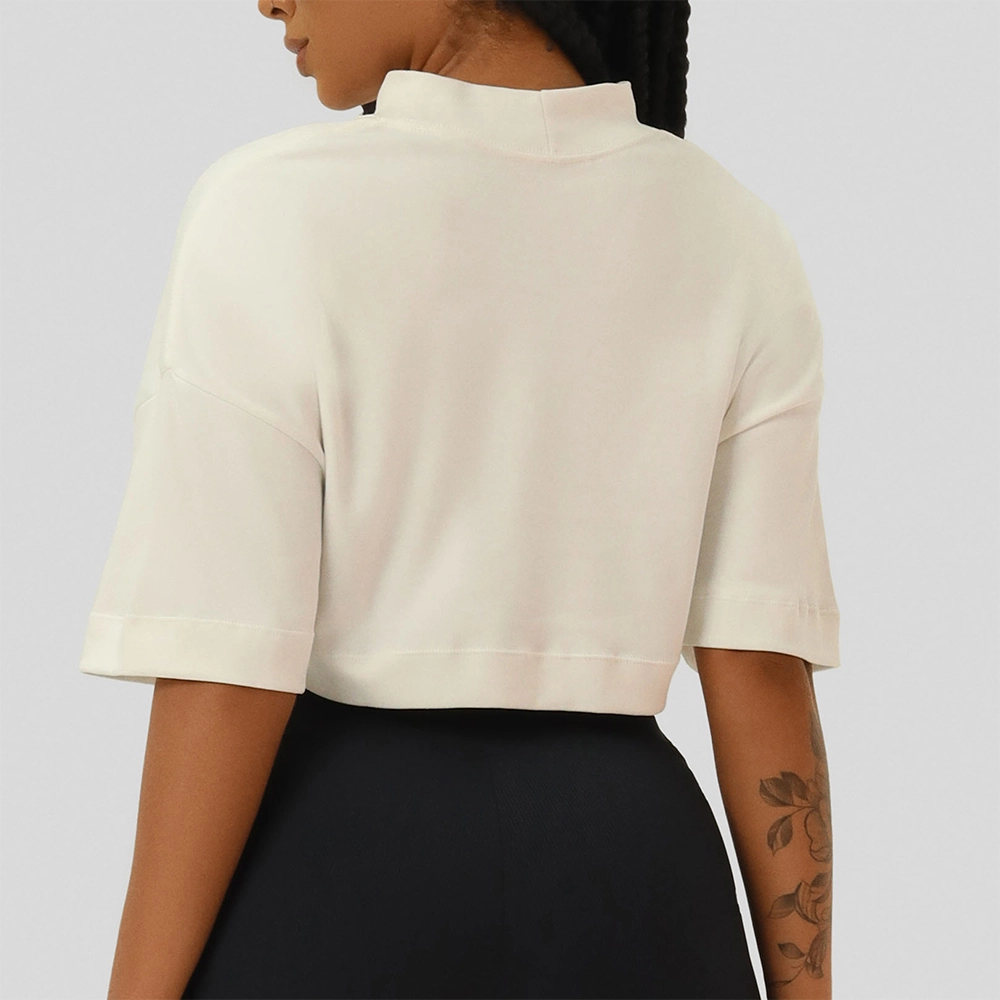 Cropped Growth Sport Oversized Off White