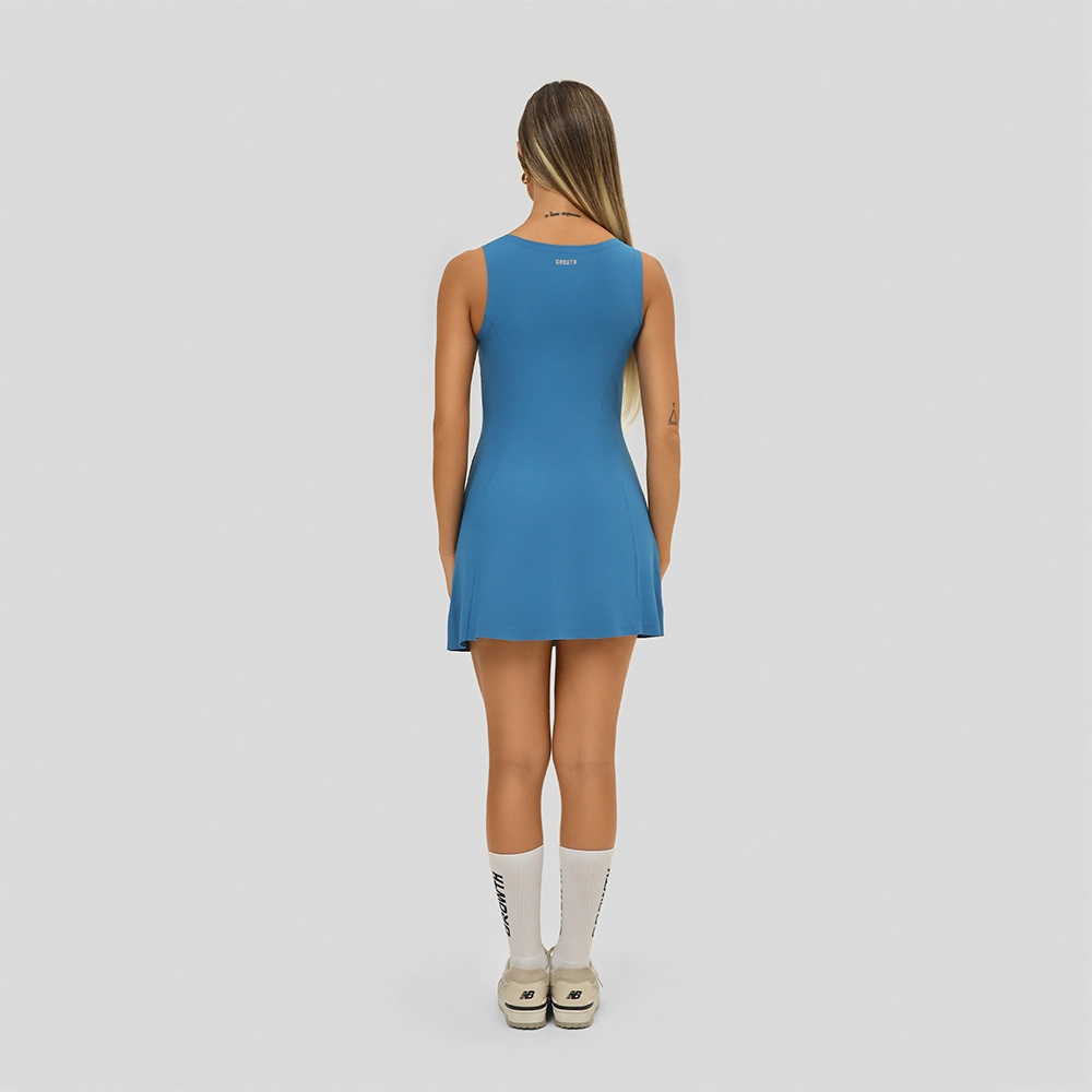 Vestido Growth Slim Azul Royal