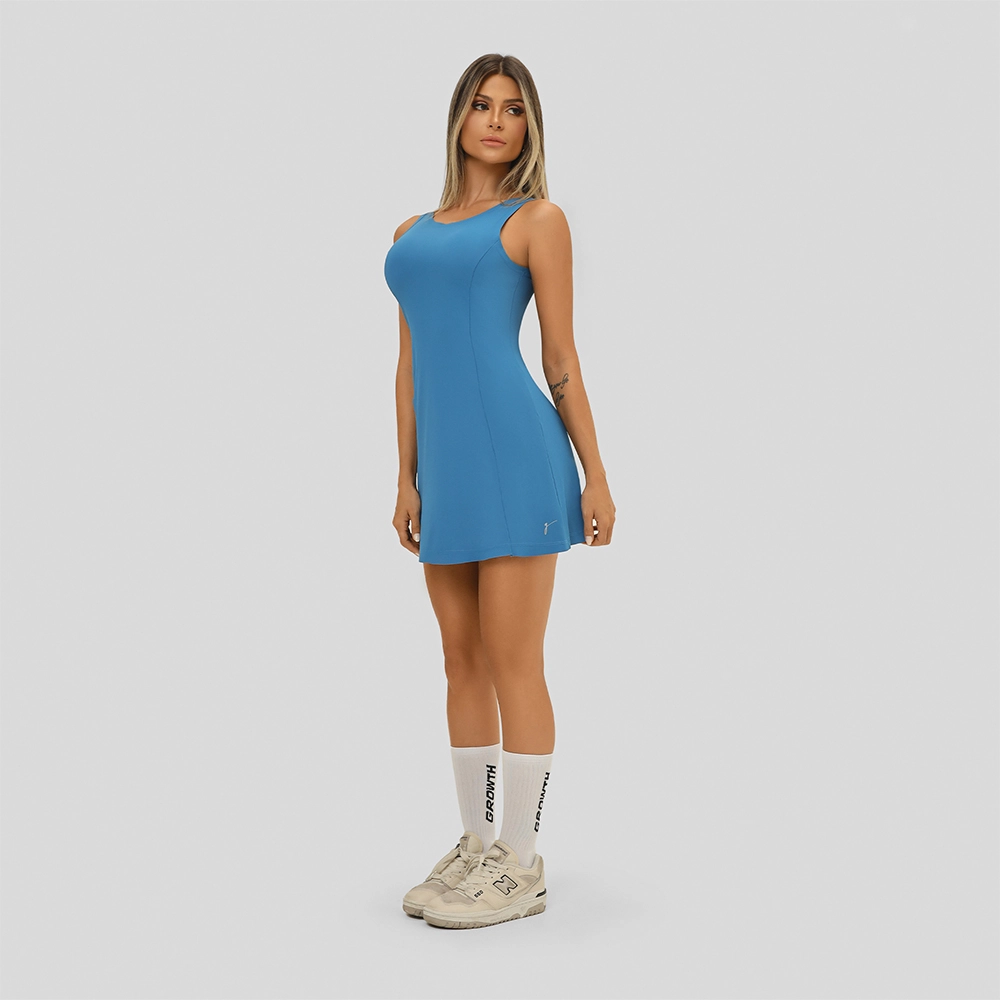 Vestido Growth Slim Azul Royal