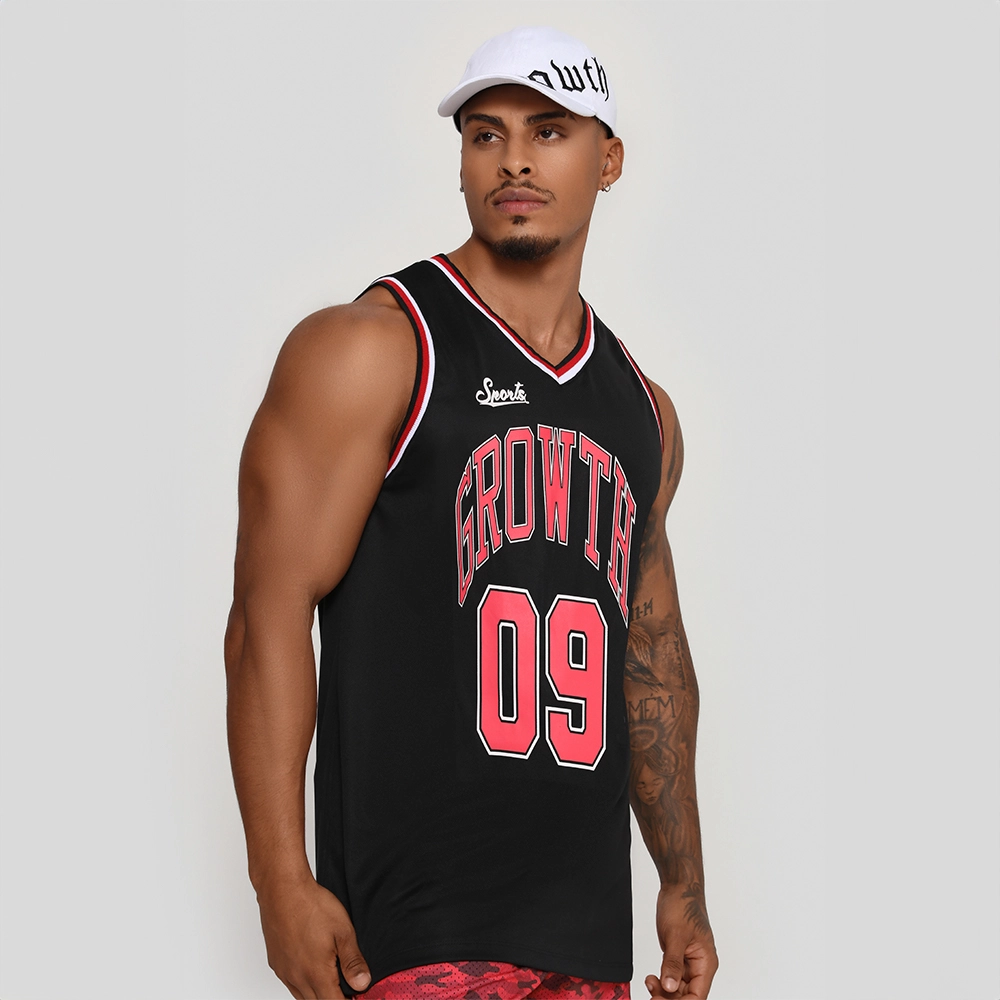 Regata Basket Growth Preta/Vermelha