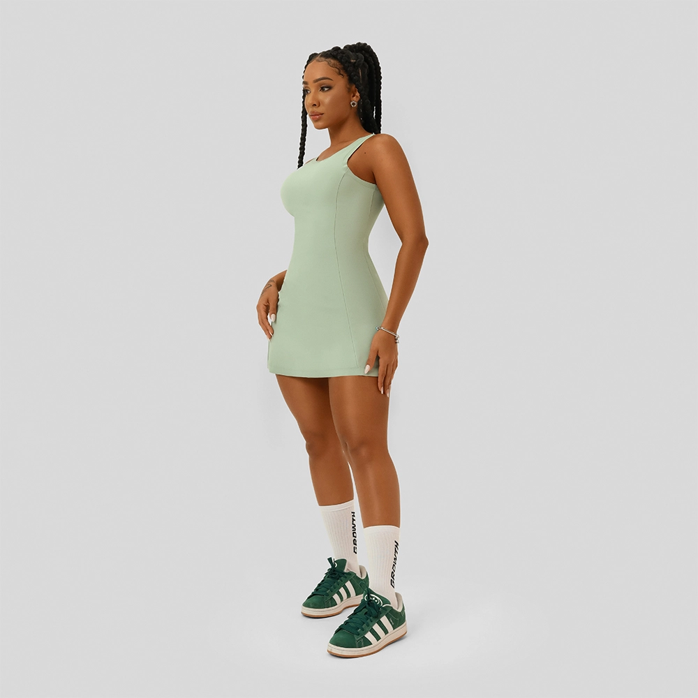 Vestido Growth Slim Verde Alone