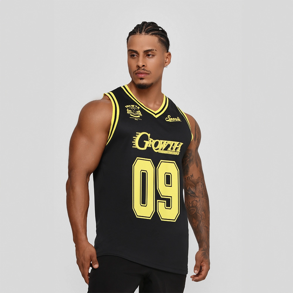 Regata Basket Growth Preta/Amarela