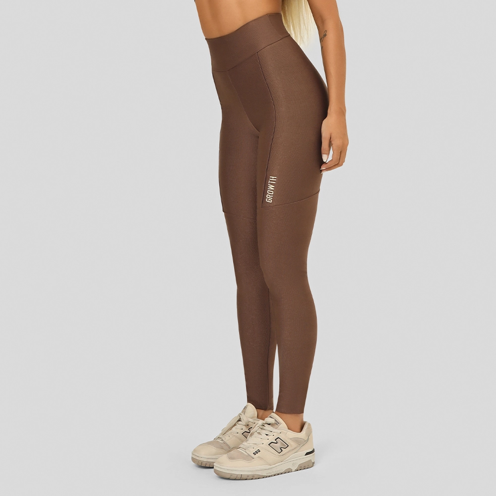 Legging Growth Plati Marrom