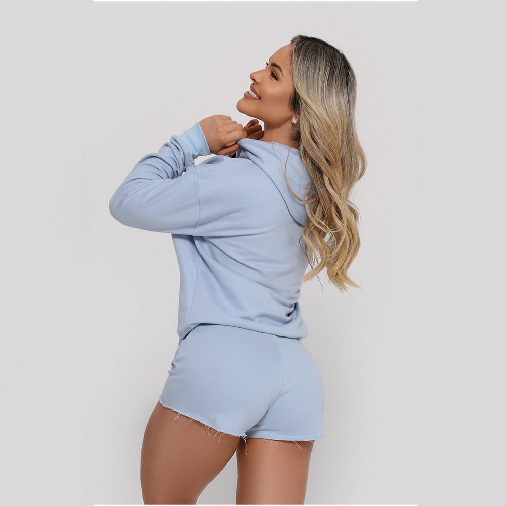 Blusão Moletom Growth Azul
