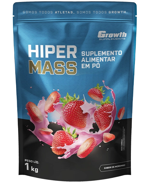 Foto do produto HIPER MASS 1KG SABOR MORANGO