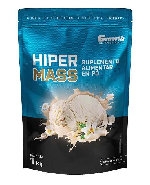 Foto do produto HIPER MASS 1KG SABOR BAUNILHA