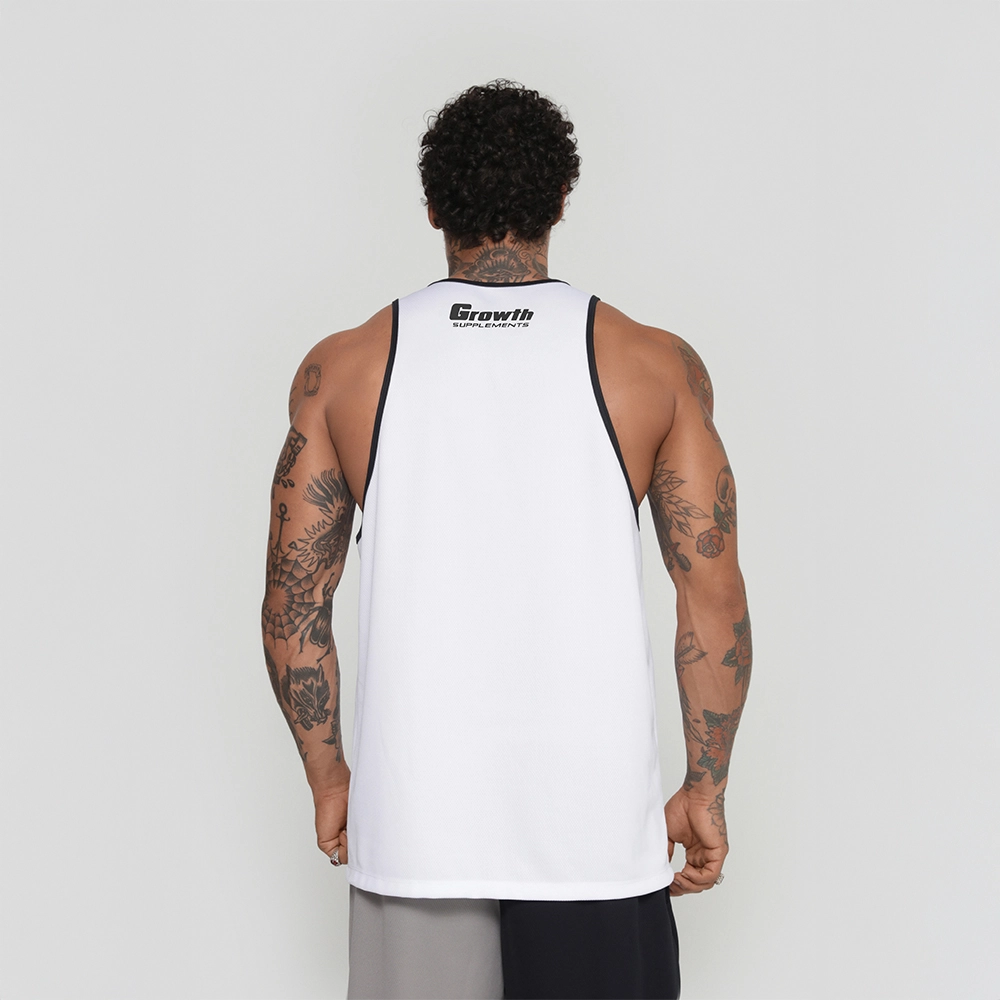 Regata Dry Growth Manuscrito Branco