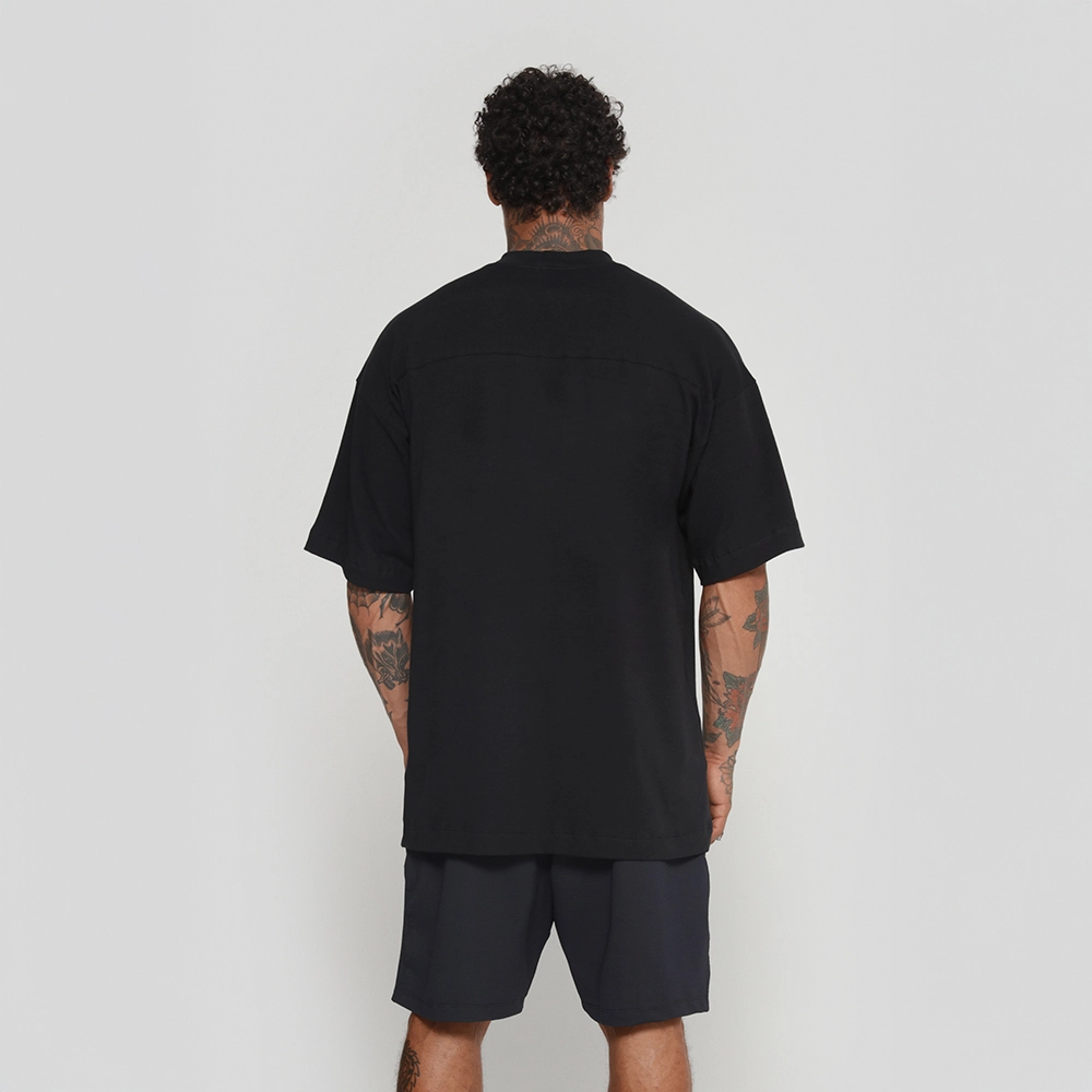 Camiseta Tecno Growth Oversized Preta