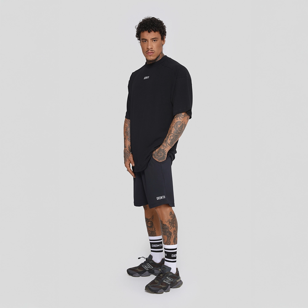 Camiseta Tecno Growth Oversized Preta