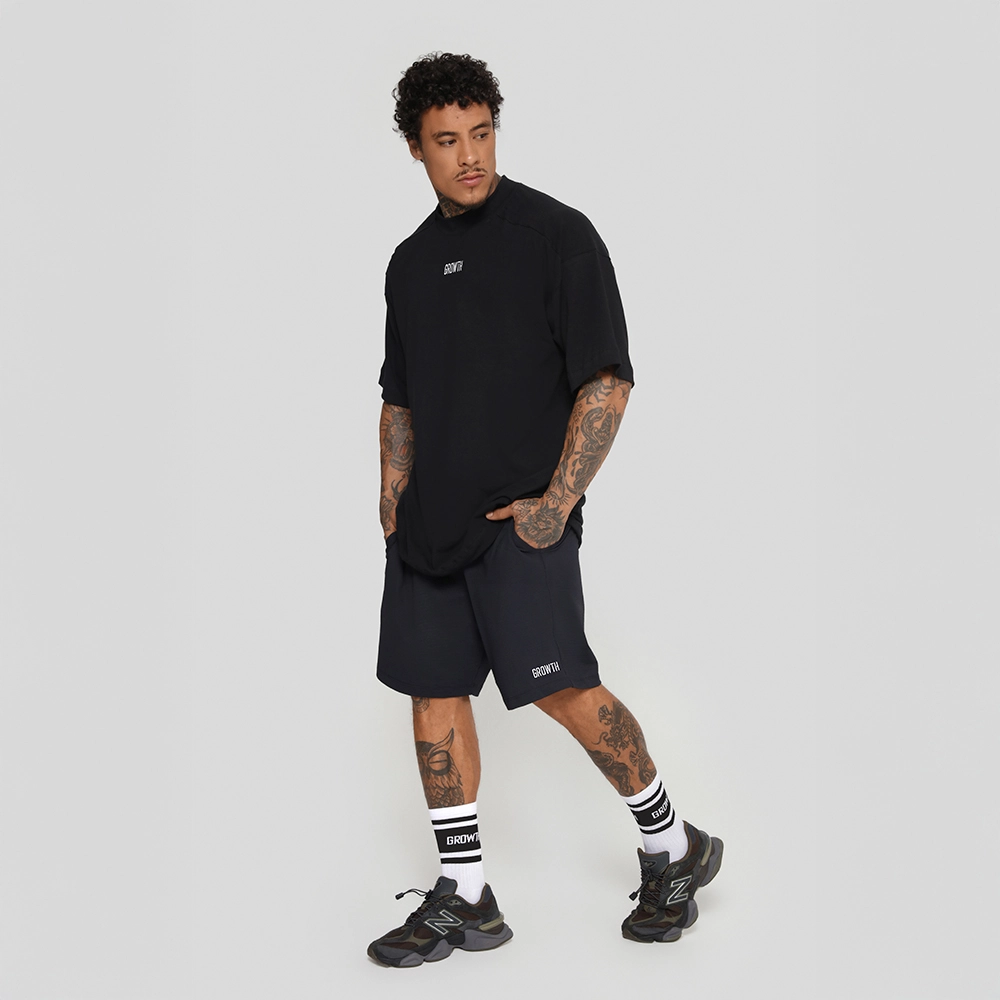 Camiseta Tecno Growth Oversized Preta