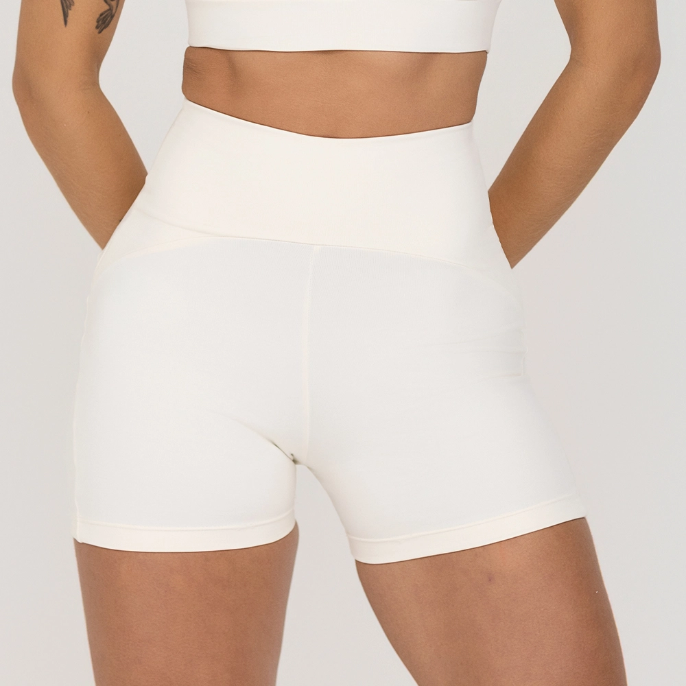 Short Growth Recorte Lateral Off White
