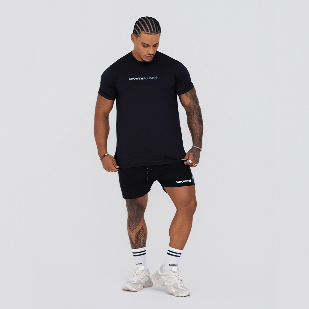 Camiseta Growth Running Preto