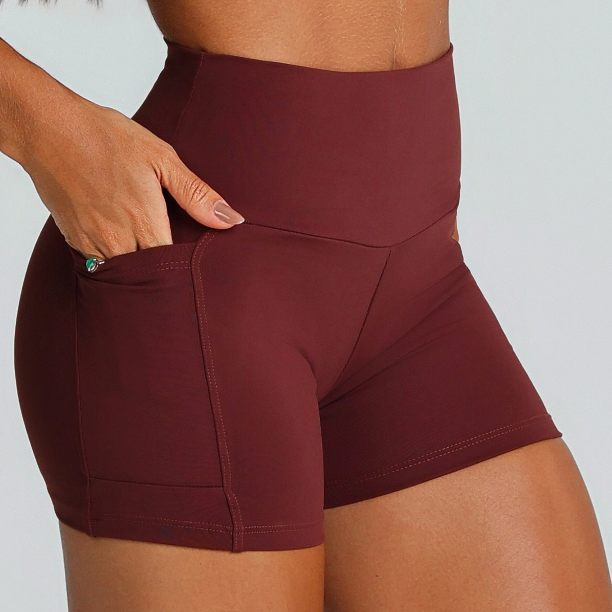 Bermuda Growth Bolsos Marrom Couro